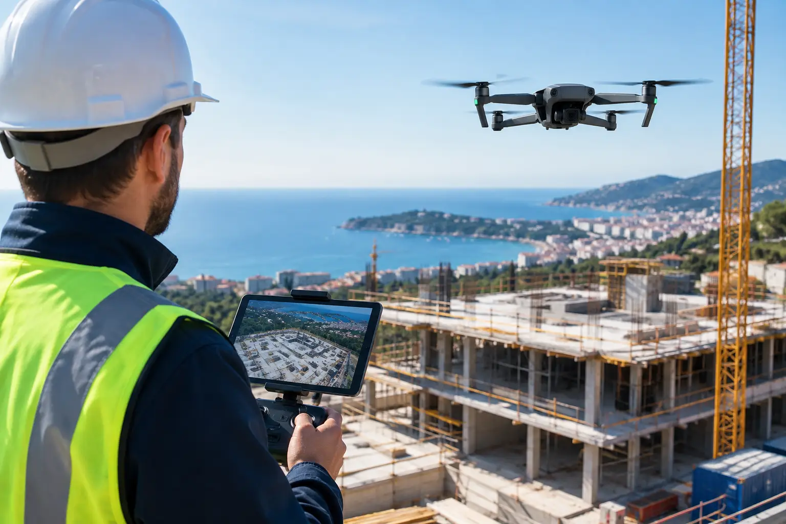 Suivi chantier par drone BTP pour mieux décider